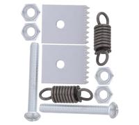 Zerodeko 2 Set Accessori per Legatrice da Giardino in Acciaio Argento, Resistenti e Facili da Trasportare, per Piante di Pomodoro e Pepe