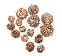 Zerodeko 2 Set Palline Fai da Te Palline di Schiuma da Calcio Accessori Decorativi per Interni Palline da Gioco per Palline da Calcio Palline di Cotone Palline da Golf in Schiuma 15 PZ*2