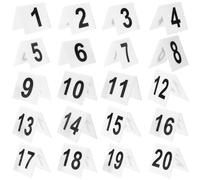 Zerodeko 20 Marcatori Per Prove Marcatori Per Scene Del Crimine Tende Identificative Con Numeri Da 1 A 20 Decorazioni Misteriose Per Bambini E Adulti Gioco Investigativo Omicidi Gioco Di