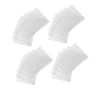 Zerodeko 20 pezzi Custodie Adesive Trasparenti per Schede in PVC Resistente e Porta Etichette Autoadesive per Organizzazione Documenti per Logistica Ufficio e Archiviazione