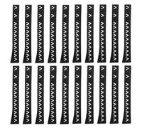 Zerodeko 20 Pezzi Protezioni per Coltelli da Cucina in Plastica Regolabili 6-8 Pollici Custodie Sicure per Lame Piatte Protezione per Coltelli da Chef Adatte per Cucina Professionale e