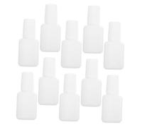 Zerodeko 22 pezzi Bottiglie Vuote per Unghie con Pennello Contenitori Ricaricabili per Olio Cuticole Base e Top Coat Manicure Riutilizzabili e Antisgocciolamento per Nail Art