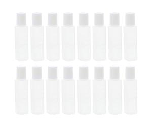 Zerodeko 25 Pezzi Bottiglie Mini per Liquidi per Occhiali a Contatto, a Perdite, in Plastica PP, da Viaggio