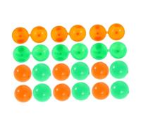 Zerodeko 25 Pezzi Palline Raffle Plastiche Hollow Leggere per Lotterie Giochi di Bingo Eventi di Gruppo e Feste Colorate per Scuole e Comunità
