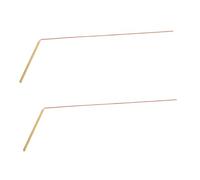 Zerodeko 2pezzi Bacchette Da Rabdomante in Rame Per Ricerca Acqua Spiriti Strumenti Di in Ottone Per Caccia Al Localizzazione Di Oggetti Sepolti