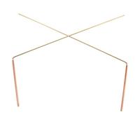 Zerodeko 2pezzi Dowsing Rods for Treasure Hunting High Precision Metal Detection Tools for Locating Lost Items And Energy Seeking Lightweight And Portable Witching Sticks
