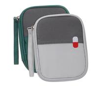 Zerodeko 2pezzi Kit Pronto Soccorso Borsa Medica Piccola Borsa Portatile Sacchetto per Medicinali di Primo Soccorso per Uso Domestico Viaggi Escursioni