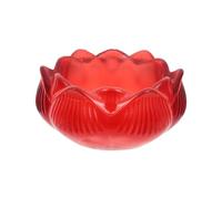 Zerodeko 2pezzi Portacandele in Vetro Forma di da Contenitori per Candele Decorativi per Consacrazione Religiosa Realizzati in Materiale di Resistente e Durevole