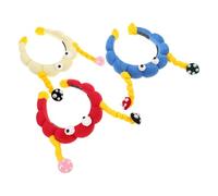 Zerodeko 3 pezzi Fasce per Capelli Donna Cute Mushroom Elastiche per Trucco Spa e Skincare Accessori Capelli Moda per Yoga e Lavaggio Viso Circonchietti Creativi