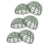 Zerodeko 3 Pezzi Supporto per Palline Floreali Artificiali in Plastica Scaffale Porta Piante da Giardino e Matrimonio Struttura Resistente per Composizioni Floreali Eleganti Facile da Usare