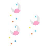 Zerodeko 3 Pz cellulare per bambini stelle di nuvola culla per neonato arredamento nuvole appese addobbi nuvole che appendono ornamenti le nuvole provato oggetti di scena decorare