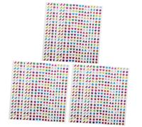 Zerodeko 3 Set Adesivi Ricompensa Glitter per Adesivi Colorati con Stella A Cinque Punte E d'Amore Adesivi per Insegnanti per Studenti Adesivi Rotondi Stickers Scuola 2 Fogli*3