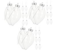 Zerodeko 3 Set Bottiglia di Caramelle Lampadina Perla della Lampadina di Natale Caramelle Gommose Bottiglia di Caramelle di Natale Caramella Gommoso ups L'animale Domestico 8 Pezzi*3