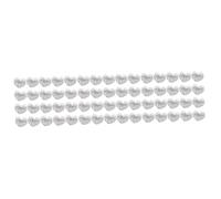 Zerodeko 3 Set Cartella Mini Clip Cubi Clip per Appendere Gli Arazzi Mini Pioli Ciabatta Chiare Clip Fotografiche Clip Fotografici per Feste Chiari Morsetti per Foto Metallo 20 Pezzi * 3