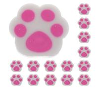 Zerodeko 30 pezzi Gomme da Cancellare per Forma di Zampe di Gatto Morbide in Tpr Piccole e Leggere Gommine Divertenti per Scuola e Ufficio Regalo per Ragazzi e Ragazze