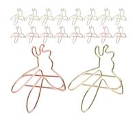 Zerodeko 36 Pezzi Clip a Forma di Ape Colorate, Graffette Decorative da Ufficio, Morsetti per Documenti Resistenti, Clip Segnalibro Portatili per Quaderni e Carta