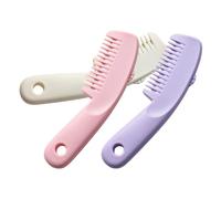 Zerodeko 3pezzi Pettine per Tagliare i Capelli Rasoio Forbici per Styling dei Capelli e Pettine per Diradati di Strumenti per Styling dei Multifunzione per Uso Domestico e Portatile