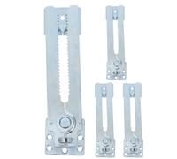 Zerodeko 4 connettori per Divano componibile: Clip a Coccodrillo in Metallo Resistenti per Il Fissaggio di divani modulari - 8,5x2,2" Morsetti per mobili Adatti al Soggiorno