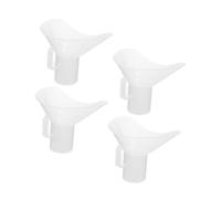 Zerodeko 4 Pezzi Coppette in Plastica per Lavaggio Oculare, Pratiche e Versatili per Uso in Laboratorio, per Studenti e Ricercatori