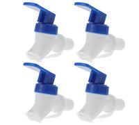 Zerodeko 4 Pezzi Rubinetto Cappuccio Protettivo per Dispenser Acqua in Plastico Facile da Installare e Antigoccia per Bottiglia e Bollitore