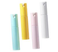 Zerodeko 4 pezzi Spray da Viaggio in Resistente Bottiglie Ricaricabili per Lozione e Cosmetici Design Macaron Riutilizzabili e Facili da Pulire per Uso Domestico e Personale