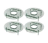 Zerodeko 4 Pezzi Supporto per Fragole in Plastica Verde, Supporto Piante Rampicanti, per Piante di Fragole in Vaso e Orto da Balcone, Protegge Fusto e Crea Un Buon Ambiente di Crescita