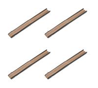 Zerodeko 4 Pezzi Telaio da Collezione in Legno Stile Orientale Vintage per Ventaglio Portatile per Cerimonie del tè e Progetti DIY