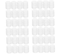 Zerodeko 4 Set Bottiglia Solida Hdpe Riutilizzabile Mini Bottiglia Di Pillola Contenitori Da Viaggio Per Liquidi Piccolo Contenitore Per Medicinali Contenitore Per Pillole Bianca 12 Pezzi*4