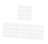 Zerodeko 4 Set Kit Riparazione Per Lavastoviglie Tappi Copertura Per Ripiano Bianca Protezione Per Dishes Graffi Facile Installazione E Uso Adatto Per La Maggior Parte Dei 200 Pezzi*4