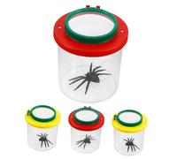 Zerodeko 4pezzi Contenitore Per Insetti Lente d Ingrandimento Kit Per Osservazione Di Insetti Per Ragazzo Ragazza Ragazza Strumento Per Esplorazione Natura Scienza Gabbia Per Cavallette e f
