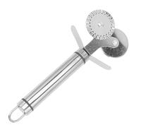 Zerodeko 4pezzi Tagliapizza Rotelle Doppie in Acciaio Inox Taglio Veloce ed Efficiente per Pizza Dolci e Pane Manico Ergonomico Antiscivolo per Cucina e Forno