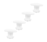 Zerodeko 4pezzi Tappi Silicone per Scatola Pranzo Tappi di Tenuta per Contenitori Alimentari Antispruzzo per Scatole Isolate Stopper per Valvole di Coperchio Accessori per Porta Pranzo