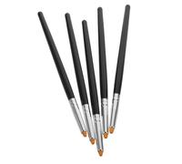 Zerodeko 5 pezzi Pennelli per Laminazione Ciglia Spazzole Lift Eyelash Lifting Tool Compatto e Leggero per Applicare Colla e Balm per Trucco Professionale e Uso Quotidiano