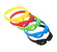 Zerodeko 5 Pezzi Segnabicchieri Riutilizzabili Silicone per Bottiglie Vino Marcatori Decorativi Colorati per Evitare Confusione tra Bevande per Feste e