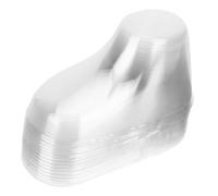 Zerodeko 50 Paia Modelli Piedini Bimbo Trasparenti Forma Scarpe in Plastica Supporto Espositore Per Scarpine e Calzini Ragazzo Ragazza Rinforzo Forma Scarpe Ragazzo Ragazza