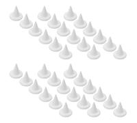 Zerodeko 50 Pezzi Chiodi di Supporto per Forno Ceramica a Cono, Refrattari Riutilizzabili Resistenti ad Alte Temperature, Accessori Professionali per Cottura Stabile e Uniforme di Argilla