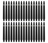 Zerodeko 50 Set Set 50 Alberi per Freccette 2ba Filettati in Nylon Nero, Steli Professionali Resistenti per Allenamento e Gioco in Casa, Bar, Ufficio e Sala Giochi