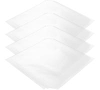Zerodeko 50pezzi Buste Protettive per Vinili Adesive Trasparenti per Conservazione Dischi Custodie Esterni per Copertine Dischi Antipolvere e AntiGraffio per Collezioni Vinyl Record Sleeve