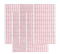 Zerodeko 5fogli Etichette Antimanomissione Sigillo Garanzia Adesivi Trasparenti Per Protezione Del Prodotto Adesivi Registrazione Data Acquisto Per Ispezione Qc