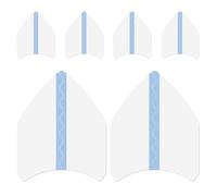 Zerodeko 6 Pezzi Adesivi Antisfregamento per Interno Cosce Trasparenti Design Creativo in Pu e Carta Adesiva a Caldo per Protezione e Comfort Durante Attività Sportive