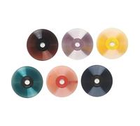 Zerodeko 6 Pezzi Adesivo Murale Musicale Adesivi Per Muro Adesivo Da Parete Con Disco in Vinile Decalcomanie Decorative Per in Vinile Sottofondo Musicale Decalcomanie Da Parete Pvc