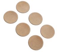 Zerodeko 6 Pezzi Cappucci per Bobine Subwoofer Copertura Antipolvere per Altoparlanti Woofer, 45x9 Mm, Materiale Elastico Nero, Ricambio per Riparazione Coni Altoparlanti, Accessori Audio