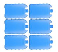 Zerodeko 6 Pezzi Impacchi di Ghiaccio Riutilizzabili per Raffrescatore D’Aria Ventola Contenitore Portatile per Cubetti di Ghiaccio Vaschetta per Raffreddamento Rapido Adatta a Uso