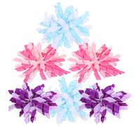 Zerodeko 6 pezzi Mollette per Capelli Alligatore per Bambine Clip Capelli Estetiche Colorate Sottili Strumenti Acconciatura per Feste e Uso Quotidiano