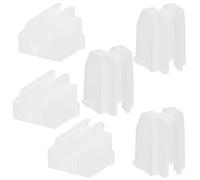 Zerodeko 6 pezzi Protezioni per Puntina Giradischi in Pietra Preziosa Custodie Antigraffio per Ago Stilo Accessori per Protezione Testine Vinile Antipolvere e Antistatiche per Piatti