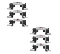 Zerodeko 6 portaspazzole per motore asciugacapelli compatibili con KUNCHI e DEYI, sede spazzola in carbonio, parti del motore del soffiatore, staffa in metallo per asciugacapelli in carbonio