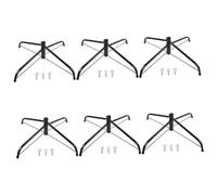 Zerodeko 6 Pz Treppiede in Ferro per Albero di Natale Supporto per Albero di Natale Artificiale Borsa per la conservazione dell'albero di Natale Christmas Tree Stand Forniture Natalizie
