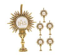 Zerodeko 6 Spille A Forma di Calice: Spille da Bavero per La Prima Comunione - Spille Religiose, Accessori per Abbigliamento, Simbolo di Fede E Speranza per La Prima Comunione