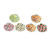 Zerodeko 6pezzi Ciotola Per Microonde Coperchio Protettivo Supporto Resistente Al Calore Riutilizzabile Design Elegante e Pratico Per Cucina Protezione Da Scottature e Surriscaldamento