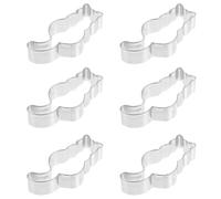 Zerodeko 6pezzi Stampini Biscotti in Acciaio Inossidabile Tagliabiscotti Animali e Gatti per DIY Dolci Stampi Resistenti e Leggeri per Decorazioni e Feste Tema